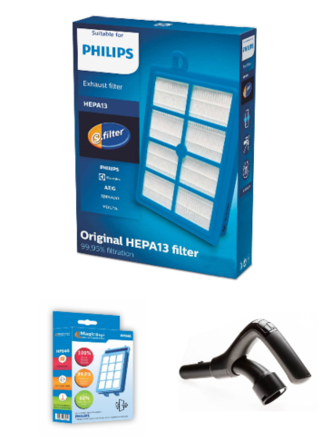 Philips Marathon Tutma Sapı ve Hepa Filtre Set