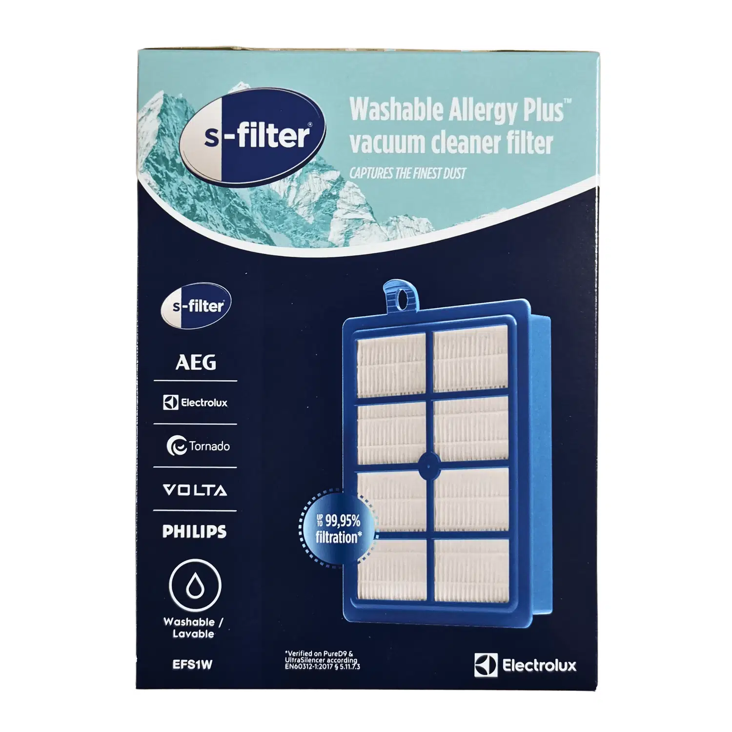 Allergy Plus® S-Filter Hepa 13 Filtre - EFS1W