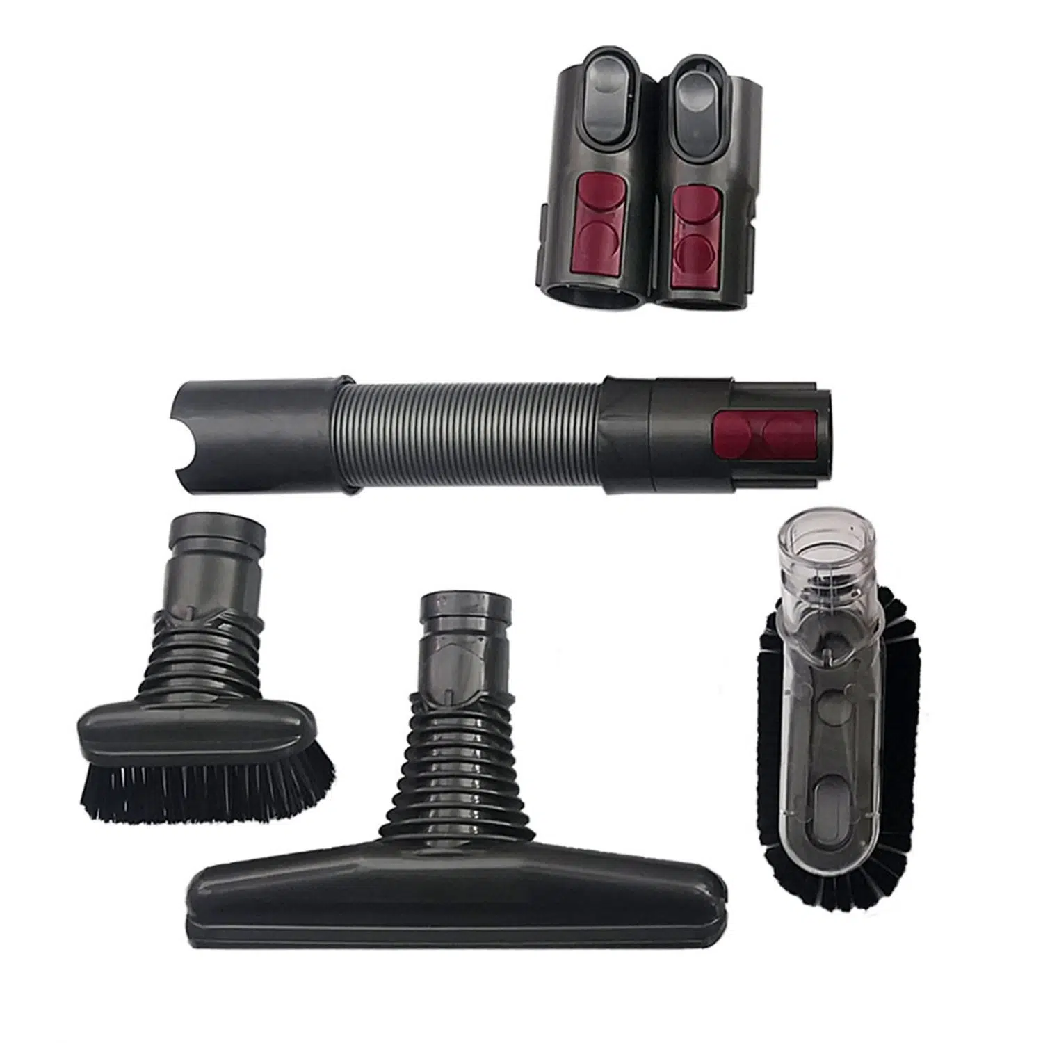Dyson Çok Amaçlı Mini Başlık Seti | 4'lü Başlık + 2 Adaptör | DC & V Serisi Uyumlu
