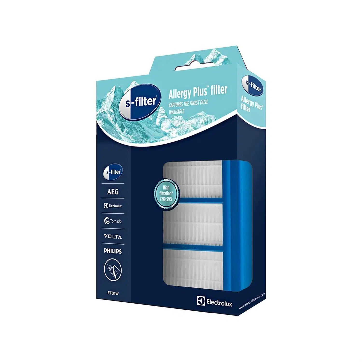 Allergy Plus® S-Filter Hepa 13 Filtre - EFS1W