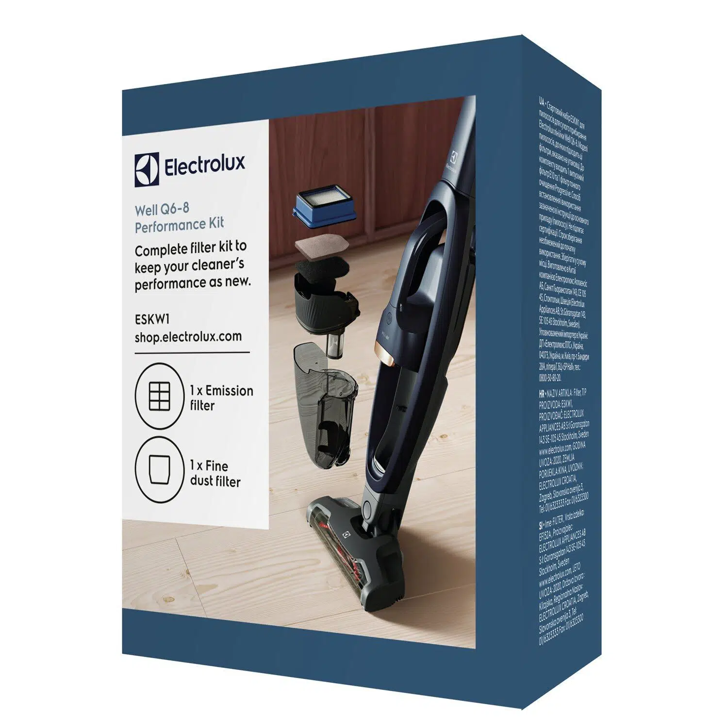 Electrolux WELL Q Performance Kit Q6, Q7, Q8 Filtre Seti | Orijinal