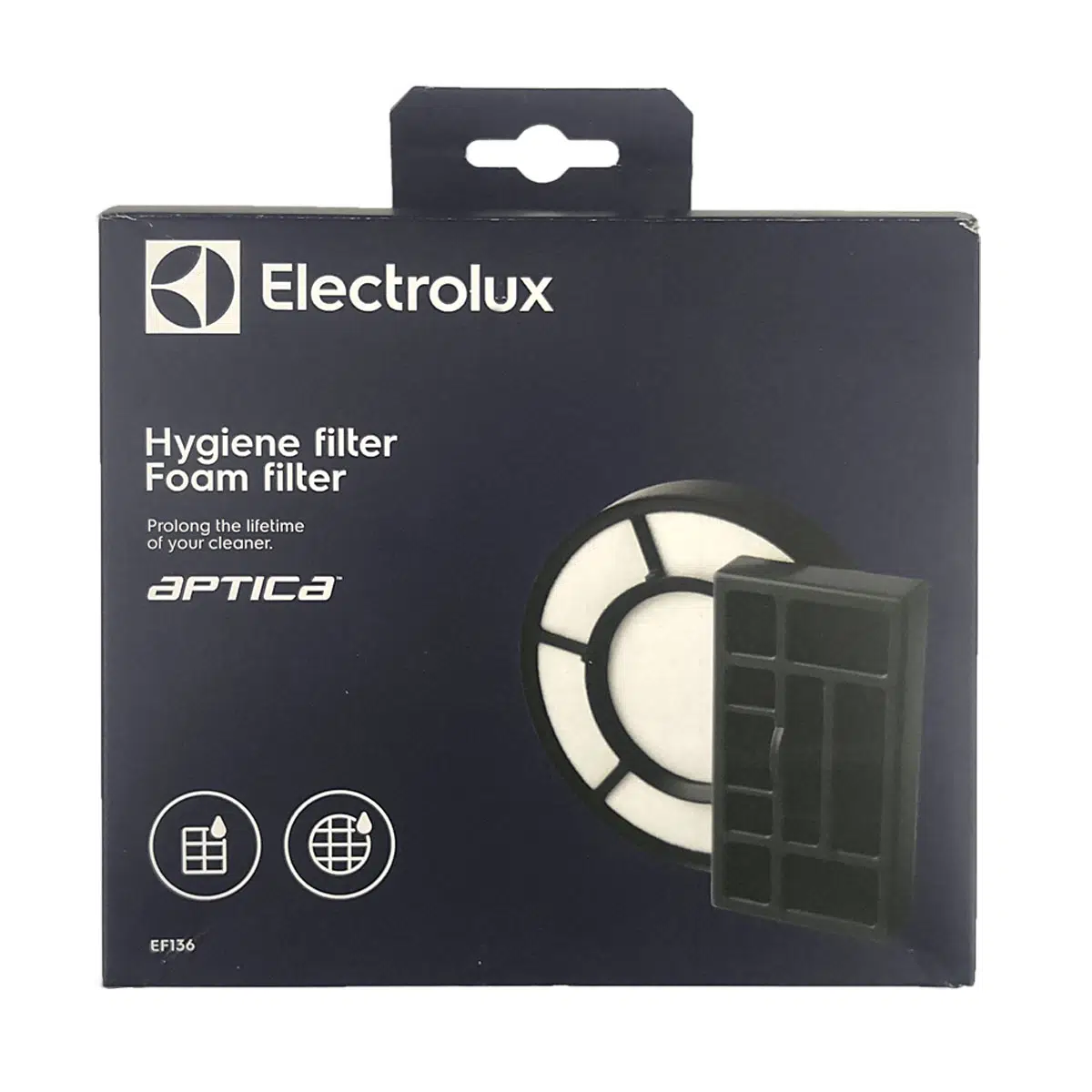 AEG ve Electrolux Aptica Filtre Seti | EF136 | 3'lü Paket
