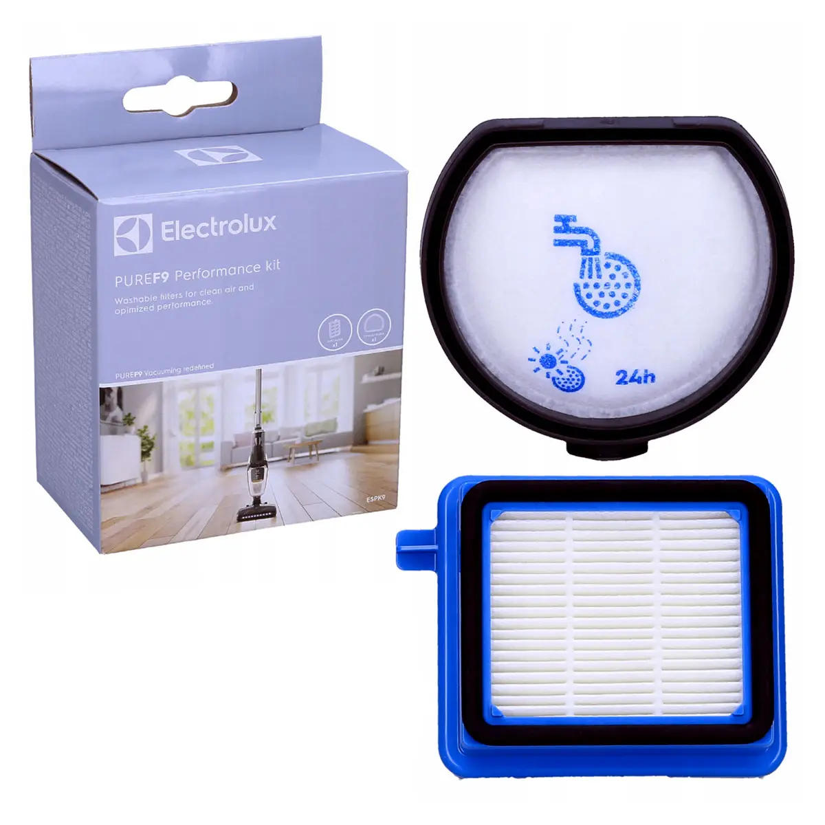 Electrolux ESPK9 Pure F9 Şarjlı Süpürge Performans Filtre Kiti