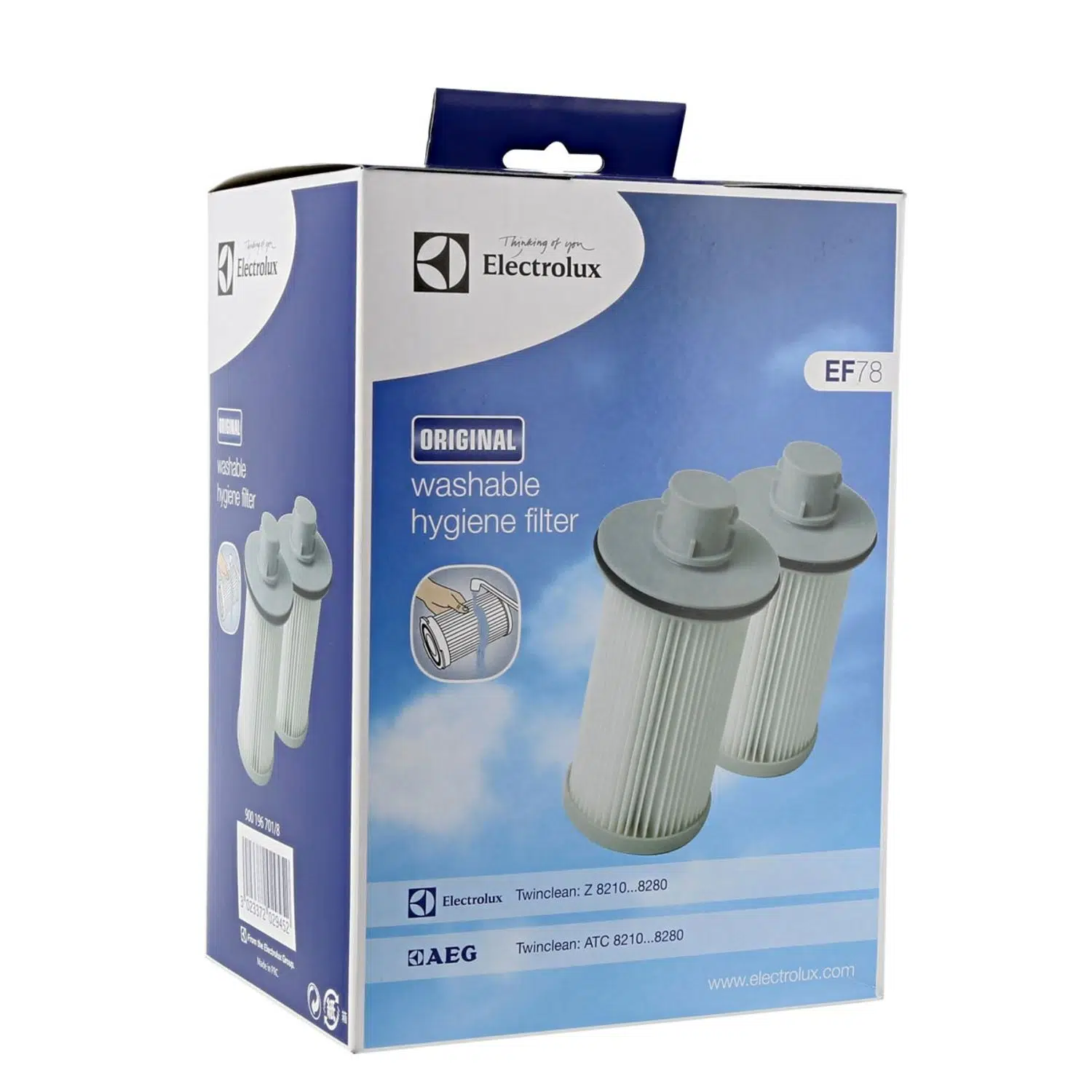 Electrolux TwinClean EF78 HEPA Filtre Seti | 9001967018 | 2'li Paket | 1180048017